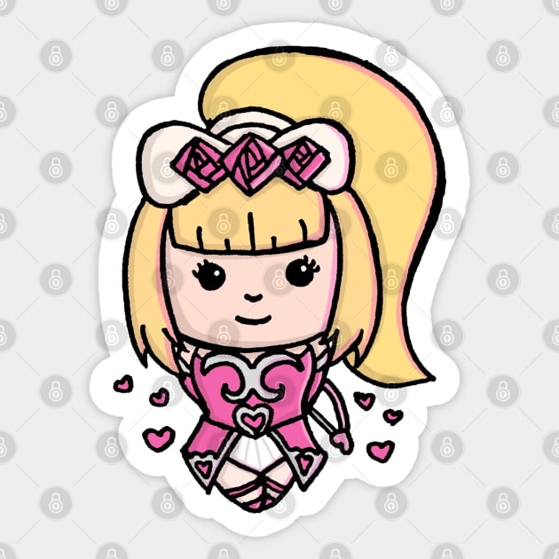 MIYA VALENTINE ARCHER Sticker by PNKid